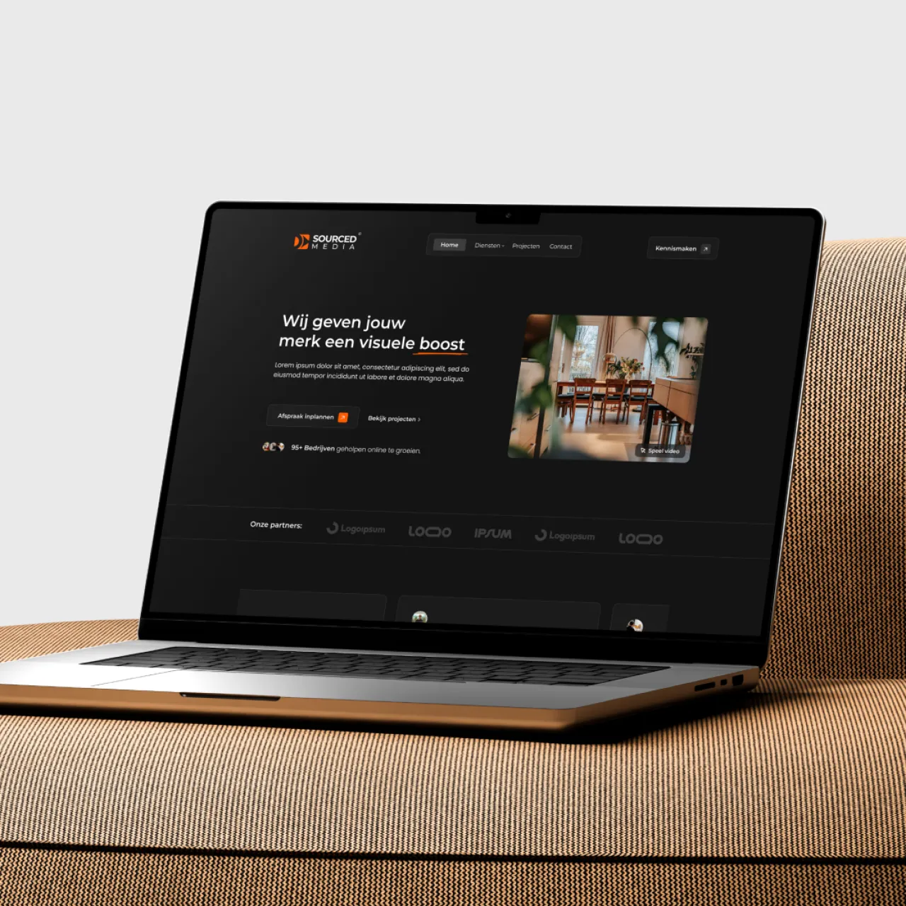 Nieuwe website en volledige branding