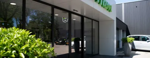 Entrance Deuren afbeelding nieuwe deur gezet